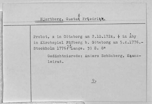 Hjortberg, Gustaf Fredrik - Höpffner, Johann
