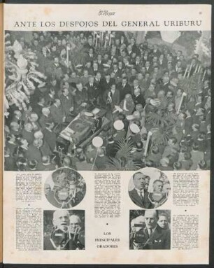 Ante los despojos del general Uriburu
