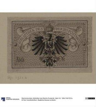Bibliothek des Reichs-Postamts