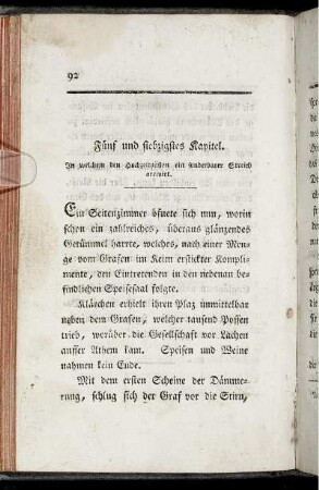 Fünf und siebzigstes Kapitel.