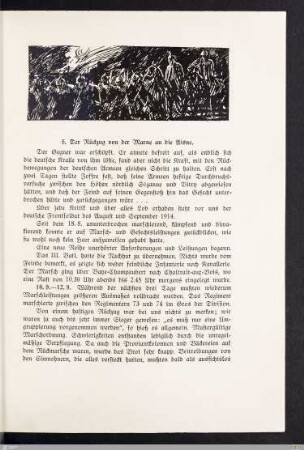 5. Der Rückzug von der Marne an die Aisne