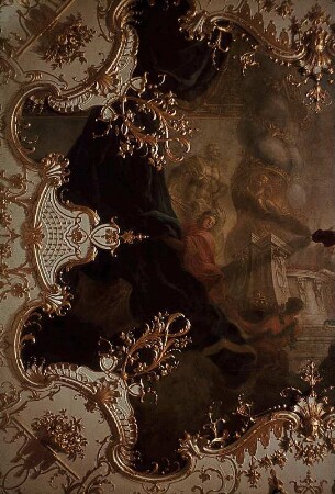 Alexander der Große streut Weihrauch ins Feuer und wird von Aristoteles gerügt