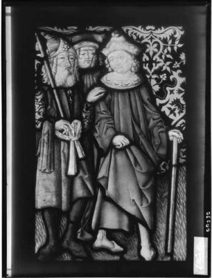 Karlsruhe Schloss - Badisches Landesmuseum Glasmalerei Würdenträger