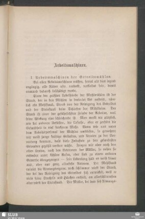 Arbeitsmaschinen