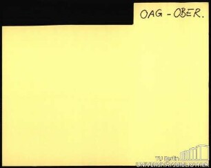 OAG; OBERB.-OBERZW.