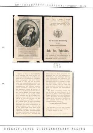 Fabricius, Joh. Pet.