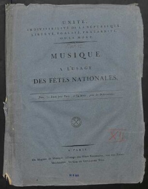 Musique à l'usage des fêtes nationales