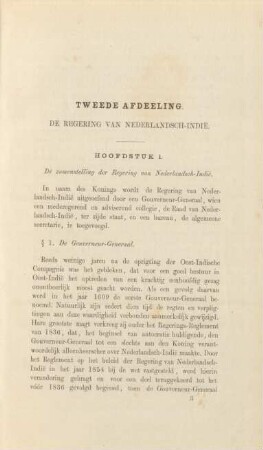 Hoofdstuk I. De zamenstelling der regering van Nederlandsch-Indie