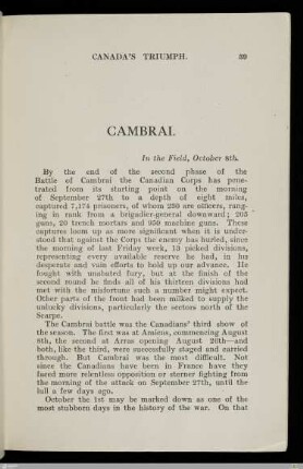 Cambrai
