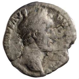 Münze, Denar, 151 - 152 n. Chr.