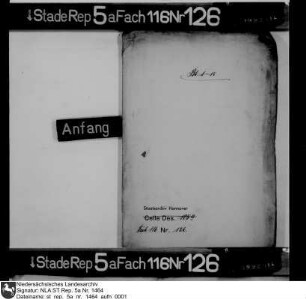 Beleidigungen und Gewalttätigkeit des Theologiestudenten Henrich Ernst Klee, Sohn des Pastors und Propstes Mag. Johannes Klee in Bremervörde