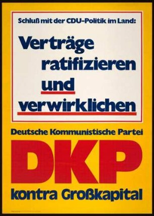 DKP, Bundestagswahl 1972