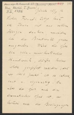 Brief an Ferruccio Busoni : 15.05.1912