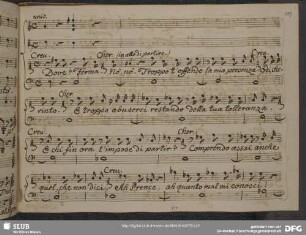 Recitativo: Dove ferma