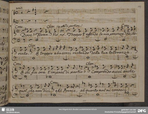 Recitativo: Dove ferma