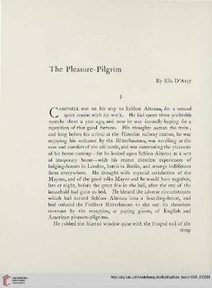 5: The pleasure-pilgrim