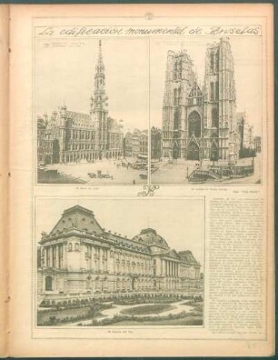 La edificación monumental de Bruselas