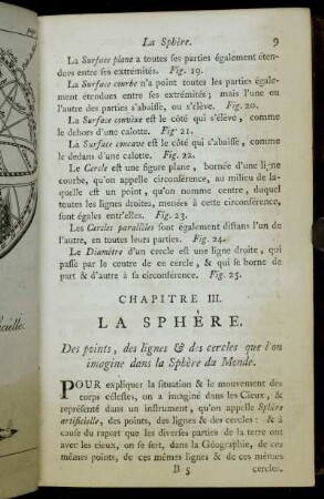 Chapitre III. La Sphére.