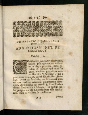 3-10, Ad Rubricam Inst. De Usufruct.