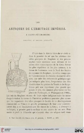 2. Pér. 25.1882: Les antiques de l'Ermitage impérial à Saint-Pétersbourg, 2