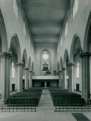 St. Antonius Kirche und Pfarrhaus, Frankfurt am Main, 1949