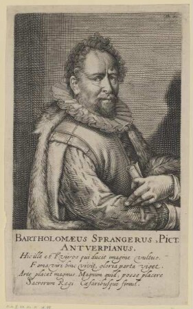 Bildnis des Bartholomaeus Sprangerus