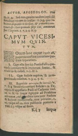 Caput Vigesimum Quintum.