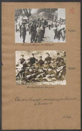Kriegsgefangenenlager auf der Trausnitz/Landshut (Musikkapelle französischer Gefangener)