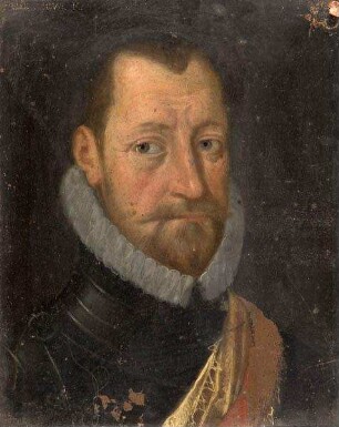 Friedrich II.König von Dänemark und Norwegen (1536-1584), Vater von Hedwig (M.123), Gemahl von Sophie von Mecklenburg (M.129)