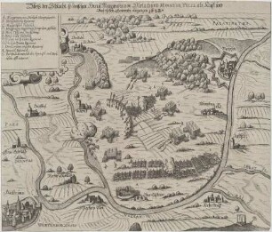 Abriss der Schlacht, so zwischen Herrn Marggrafen von Durlach MONSIEUR TYLLI, als Kaij: und/ Baijrischen Generalen vorgangen 1622