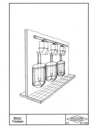 Kraftfutterautomat schienengebunden