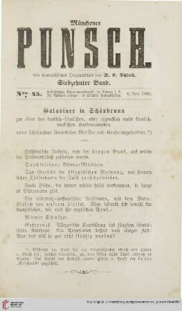 Nro. 45 (6. Nov. 1864)
