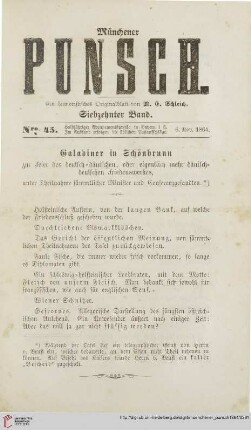 Nro. 45 (6. Nov. 1864)