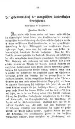 Der Zusammenschluß der evangelischen Landeskirchen Deutschlands.