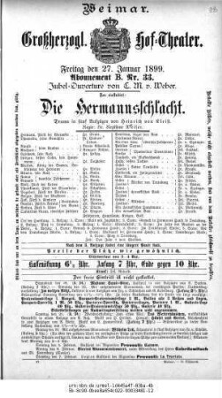 Die Hermannsschlacht