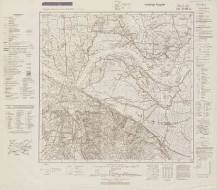 4101 (alte Nr.: 2276) Zyfflich, Topographische Karte 1:25000 (4cm - Karte)