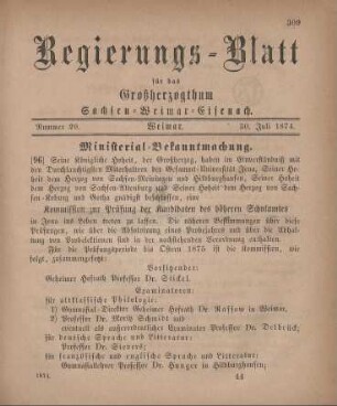 Nr. 20 : 30. Juli 1874