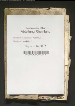 Botenregister (mit Verzeichnis der einzelnen Botengänge und der dafür ausgegebenen Summen)