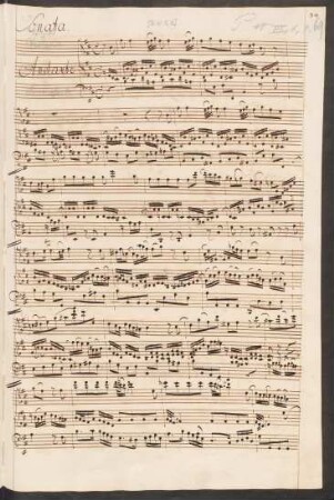 Sonaten; fl, cemb; h-Moll; BWV 1030