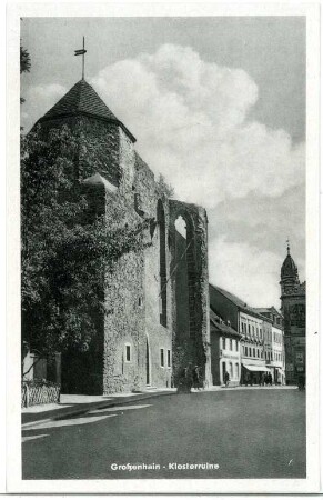 Großenhain. Klosterruine