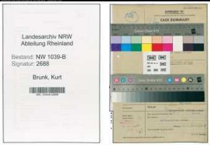 Entnazifizierung Kurt Brunk , geb. 00.00.0000 (Polizist)