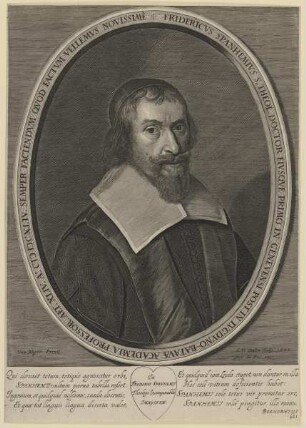 Bildnis des Fridericvs Spanhemivs
