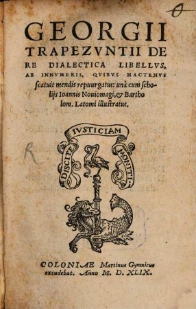 De Re dialectica libellus