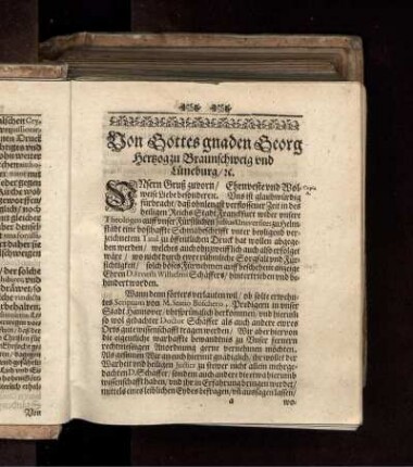 Diverse Briefwechsel aus den Jahren 1639 und 1640 (Copia A-P)