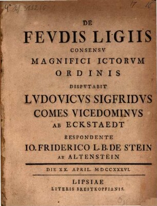 De Fevdis Ligiis