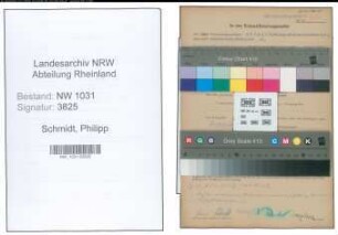 Entnazifizierung Philipp Schmidt , geb. 12.04.1878 (Lehrer)