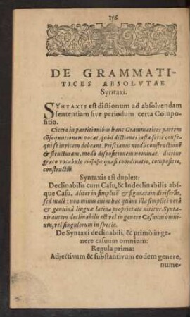 De Grammatices Absolvtae Syntaxi.
