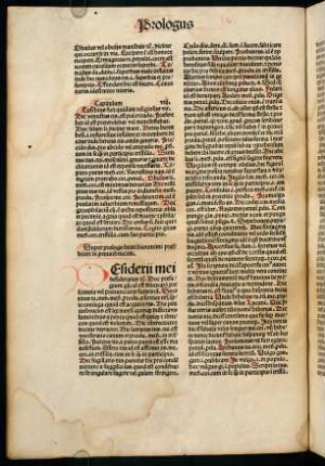 IIIv-IVr, Super prologo beati hieronimi presbiteri in pentatheucum.