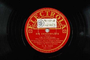 Die Zauberflöte : 1. Akt, Quintett (Schluß): Hier, nimm dies Kleinod, es ist dein / Mozart