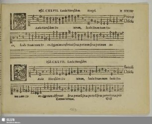 XXXIIII Heugel, Johannes: Lauda Hierusalem